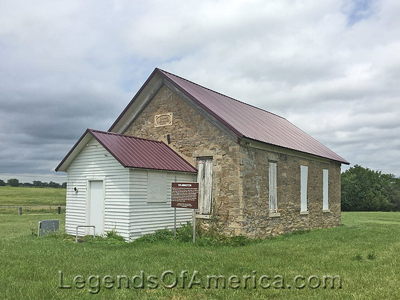 Wilmington, KS - Stone Schoolhouse - 2