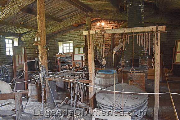 Fort Kearny, NE - Blacksmith Shop Interior