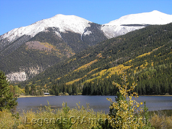 St. Elmo, CO - Chalk Creek Canyon Lake
