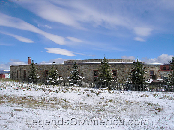 Como, CO - Railroad Round House