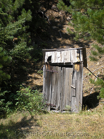 Galena, SD - Outhouse