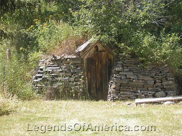 Galena, SD - Rock Building