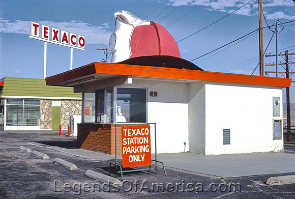 Barstow, CA - Texaco Fire Chief Hat, 1979