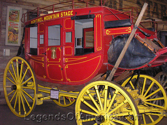 Colorado Springs, CO - Ghost Town Museum Stagecoach