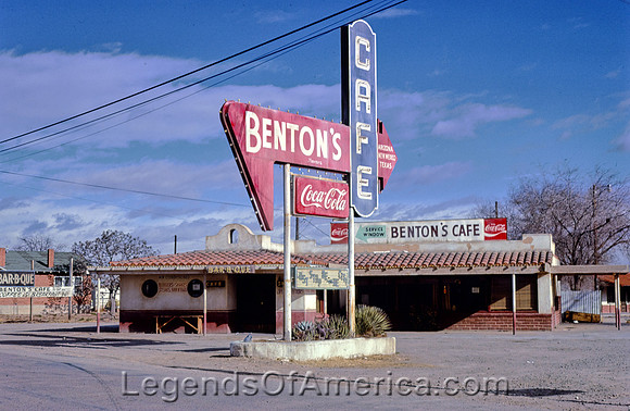 Fabens, TX - Benton's Cafe-BBQ, 1979
