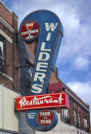 Joplin, MO - Wilder's Restaurant Sign, 1979