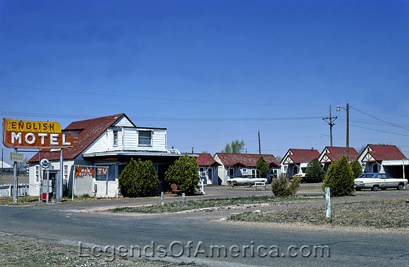 Amarillo, TX - English Motel, 1977