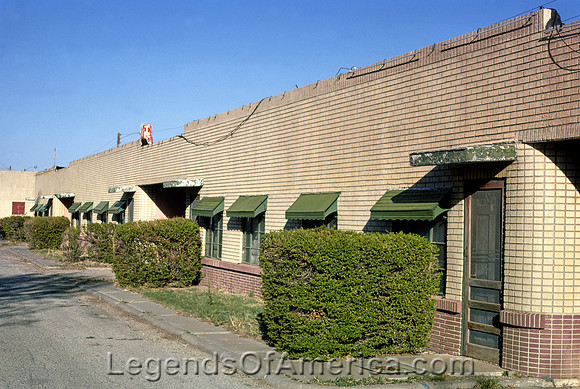 Amarillo, TX - Triangle Motel, 1977