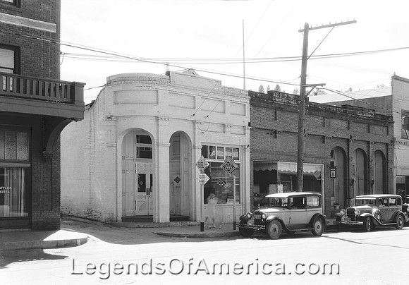 Placerville, CA - Street, 1934