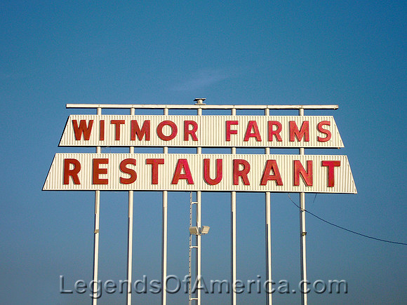 Waynesville, MO - Witmor Farms Restaurant Sign