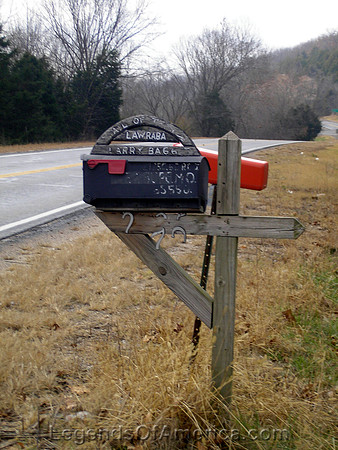 Jerome, MO - Trail of Tears Memorial Larry Baggett Mail Box, 2007