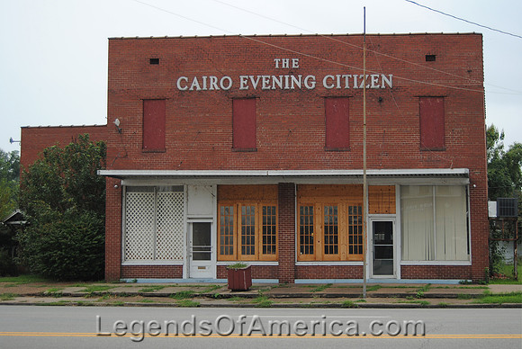 Cairo, IL - Evening Citizen Newspaper Building