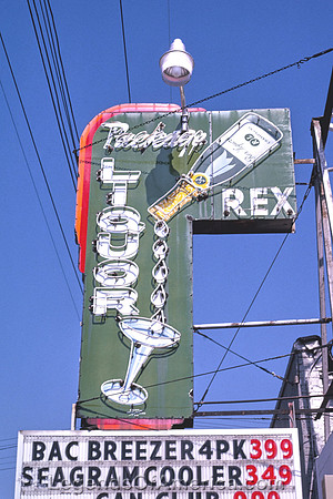 Cairo, IL- Rex Package Liquor Sign