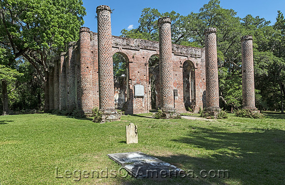 Beaufort County, SC - Old Sheldon Church Ruins