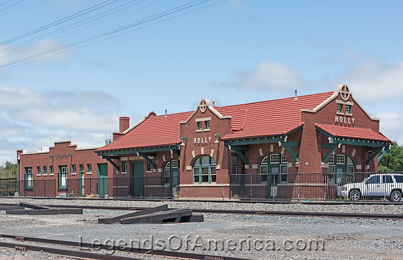 Holly, CO - ATSF Railroad Station