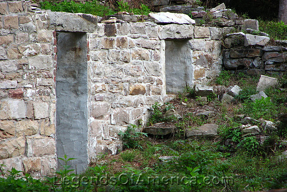 New River Gorge, WV - Building Ruins at Nuttallburg