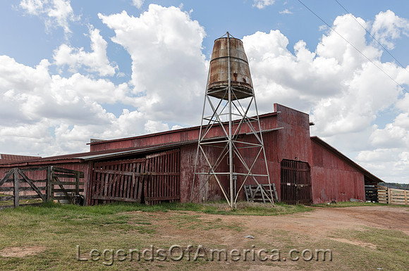 Plains, GA -Barn & Water Tower