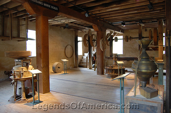 Burfordville, MO - Bollinger Mill Interior