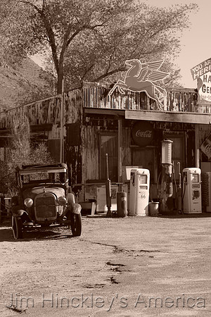 Hackberry, AZ - Hackberry Store - Sepia