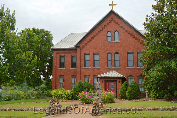 Hermann, MO - St. Georges Catholic Church Grounds