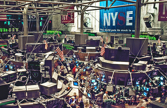 New York City, NY -  Stock Exchange Trading Floor