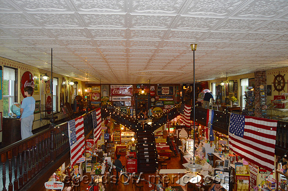 Caledona, MO - Old Village Mercantile Interior - 2