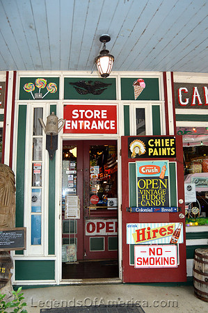 Caledona, MO - Old Village Mercantile Door