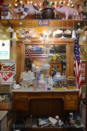 Caledona, MO - Old Village Mercantile Interior - 6