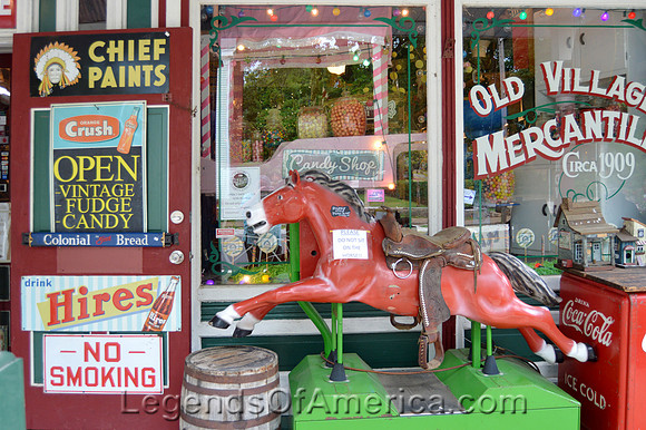 Caledona, MO - Old Village Mercantile Window