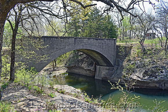 Sedan, KS - Butcher Falls Arched Bridge