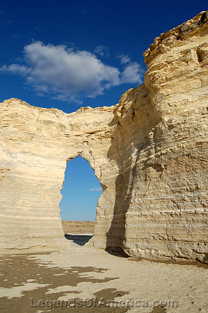 Monument Rocks, KS - Keyhole