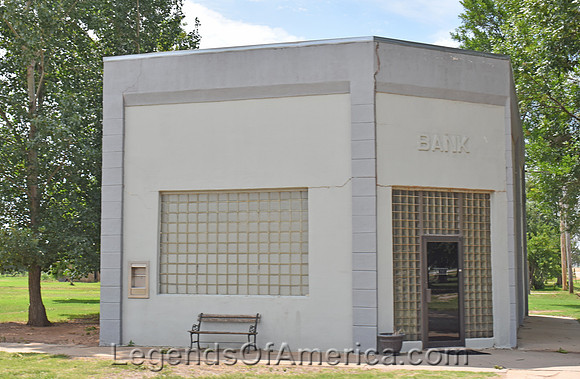 Hazelton, KS - Old Bank