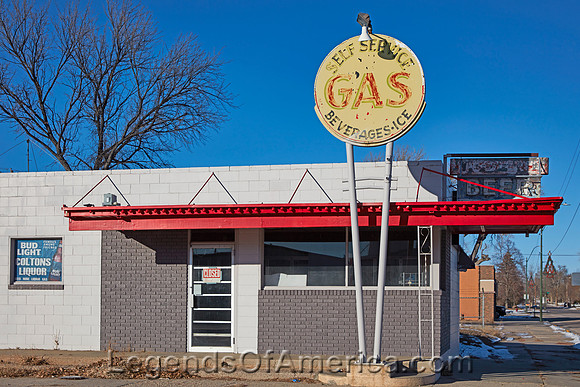 Gorden, NE - Old gas station