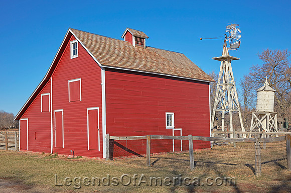 Grand Island, NE - Railroad Town 1880 Stolley Barn