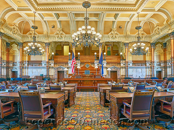 Topeka, KS  - Capitol Senate Chamber