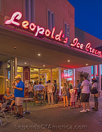 Savannah,  GA - Leopolds Ice Cream