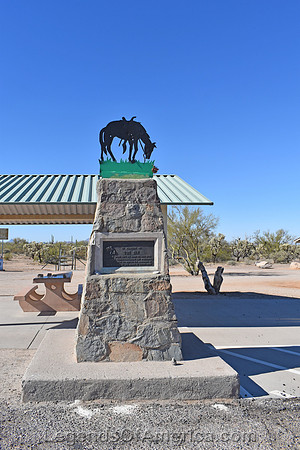 Florence, AZ - Tom Mix Monument