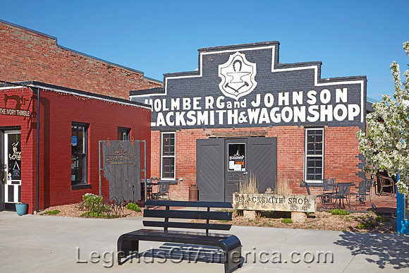 Lindsborg, KS - Old Blacksmith Shop