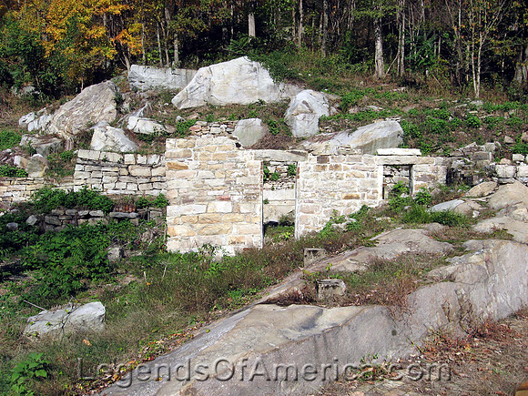 Nuttallburg, WV - Stone Walls