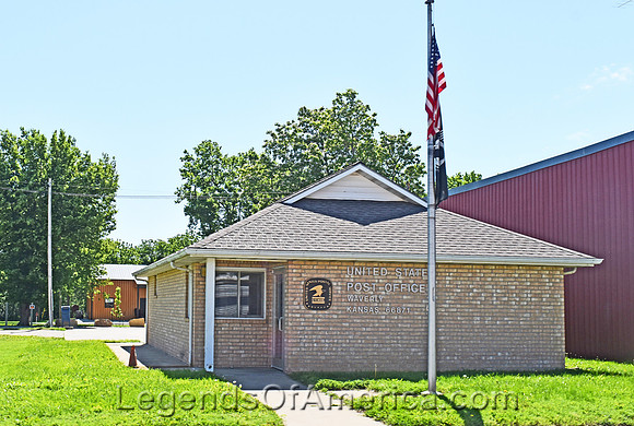 Waverly, KS - Post Office