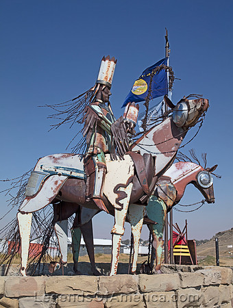 Cut Bank, MT - Warrior Sculptures
