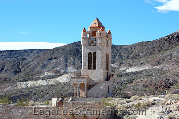 Scotty's Castle, CA - Chimes & Clock Tower - 2