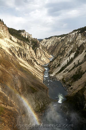 Yellowstone, WY - Yellowstone Canyon