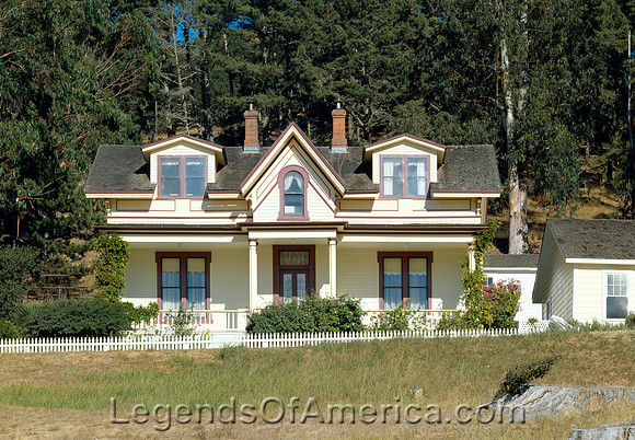 Angel Island, CA - Fort McDowell Officers Quarters