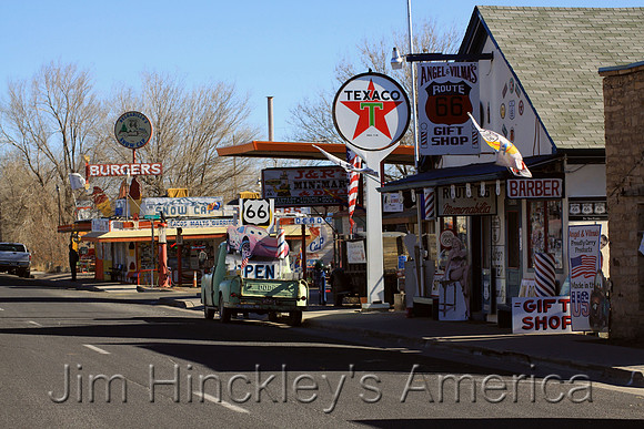 Seligman, AZ - Angel Delgadillo's Gift and Barber Shop