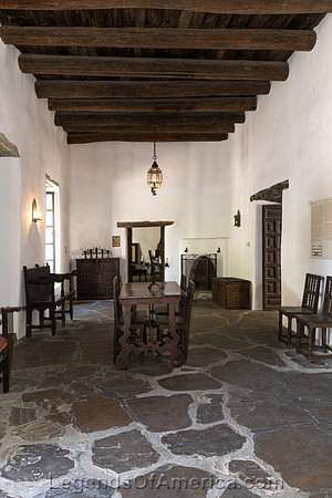San Antonio, TX - Spanish Governors Palace Interior - 2