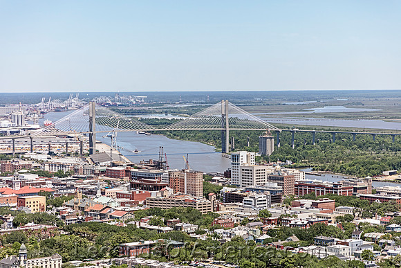 Savannah,  GA - Aerial View