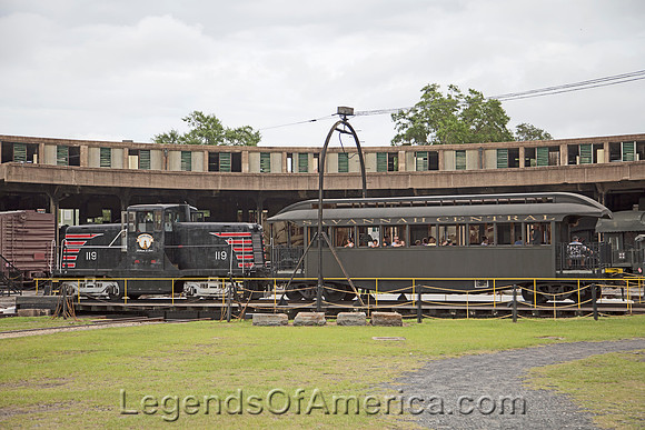 Savannah, GA - Georgia State Railroad Museum Vintage Train