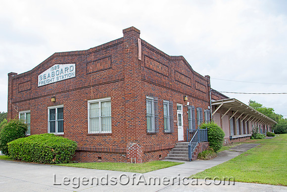 Savannah, GA - Old Seaboard Air Line Railway Freight Station