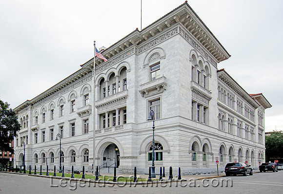 Savannah, GA - Tomochichi Federal Building and U.S. Courthouse